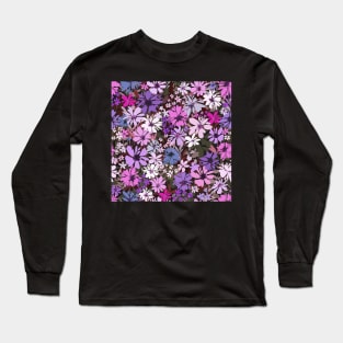 Light Purple Flowers Long Sleeve T-Shirt